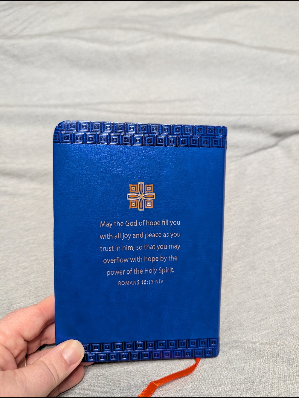 The Sword & The Spirit Blue Devotional Journal - Picture 2 of 2